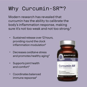 Quality of Life Curcumin-SR 60 Vegicaps en situation