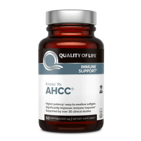 Quality of Life Kinoko Rx AHCC 300mg complément alimentaire en capsules
