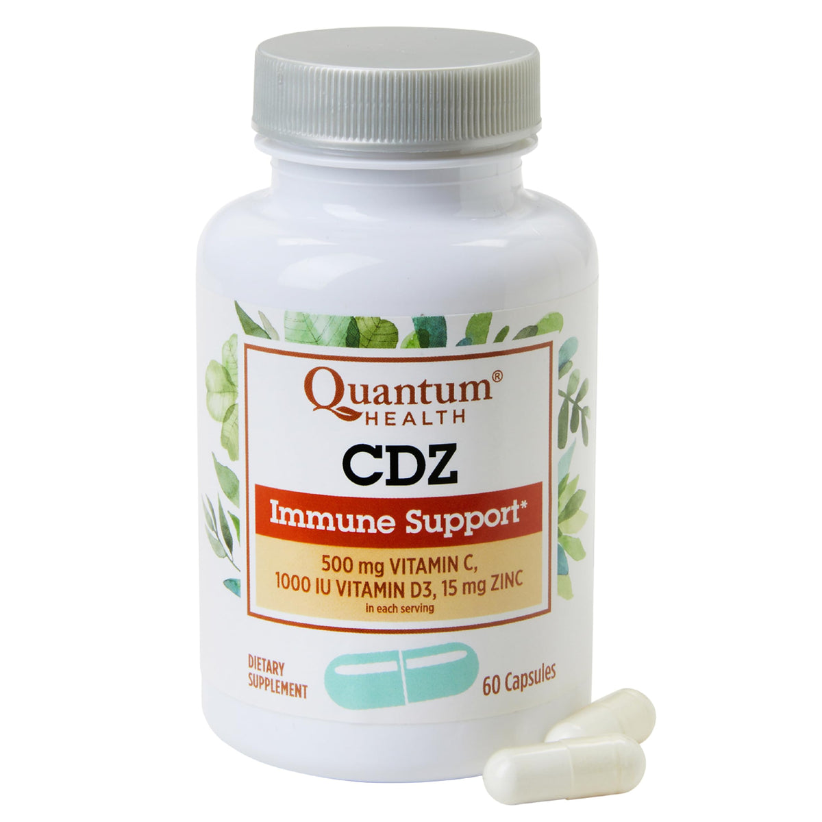 Quantum CDZ Complément Alimentaire 60 Capsules, vue de face