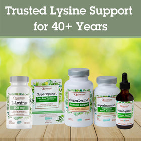 Quantum L-Lysine 500 mg Complément Alimentaire 100 Comprimés dans un environnement naturel