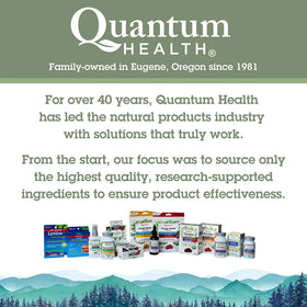 Quantum L-Lysine 500 mg Complément Alimentaire 100 Comprimés sur une surface en bois