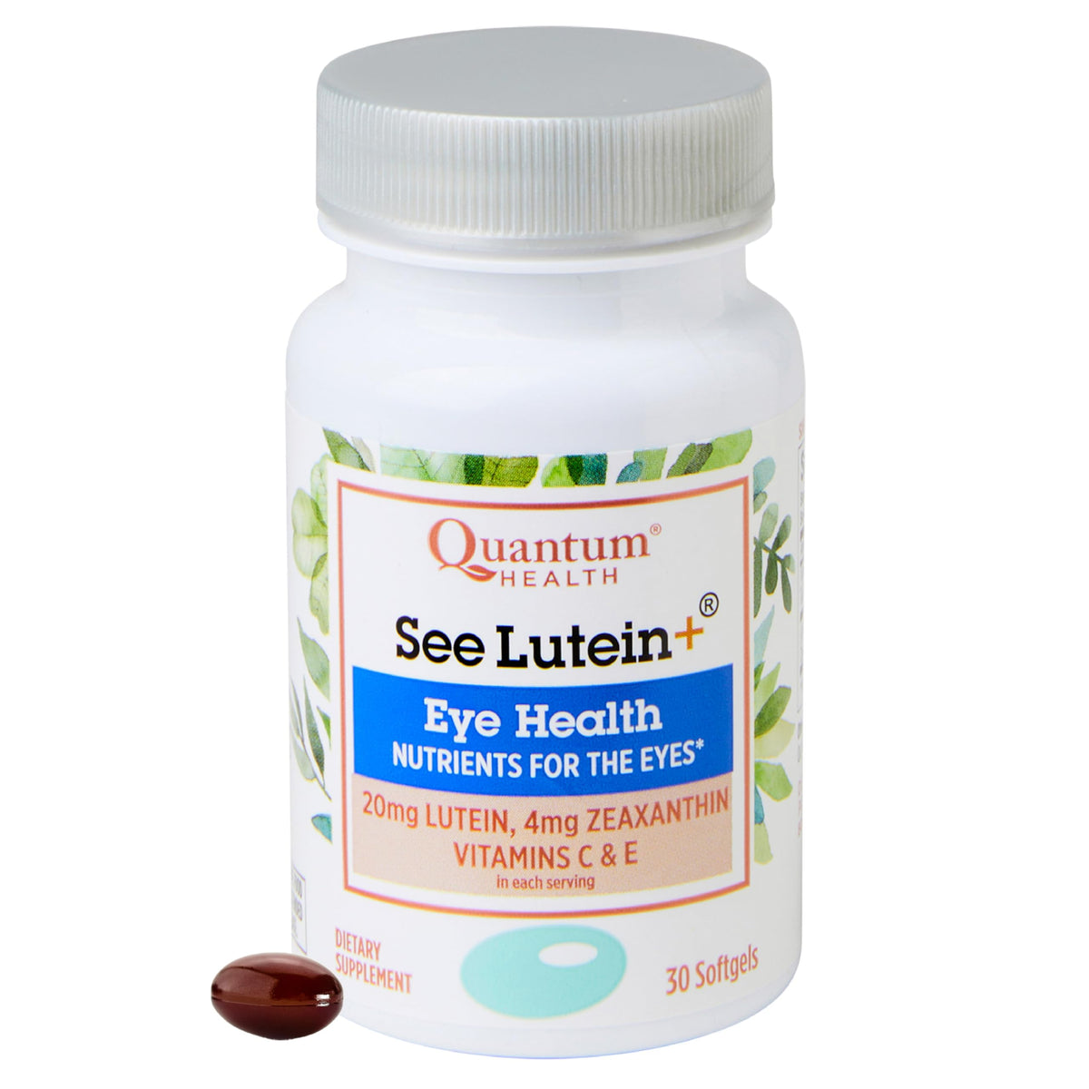 Quantum Luteine+ 30 gélules avec emballage avant