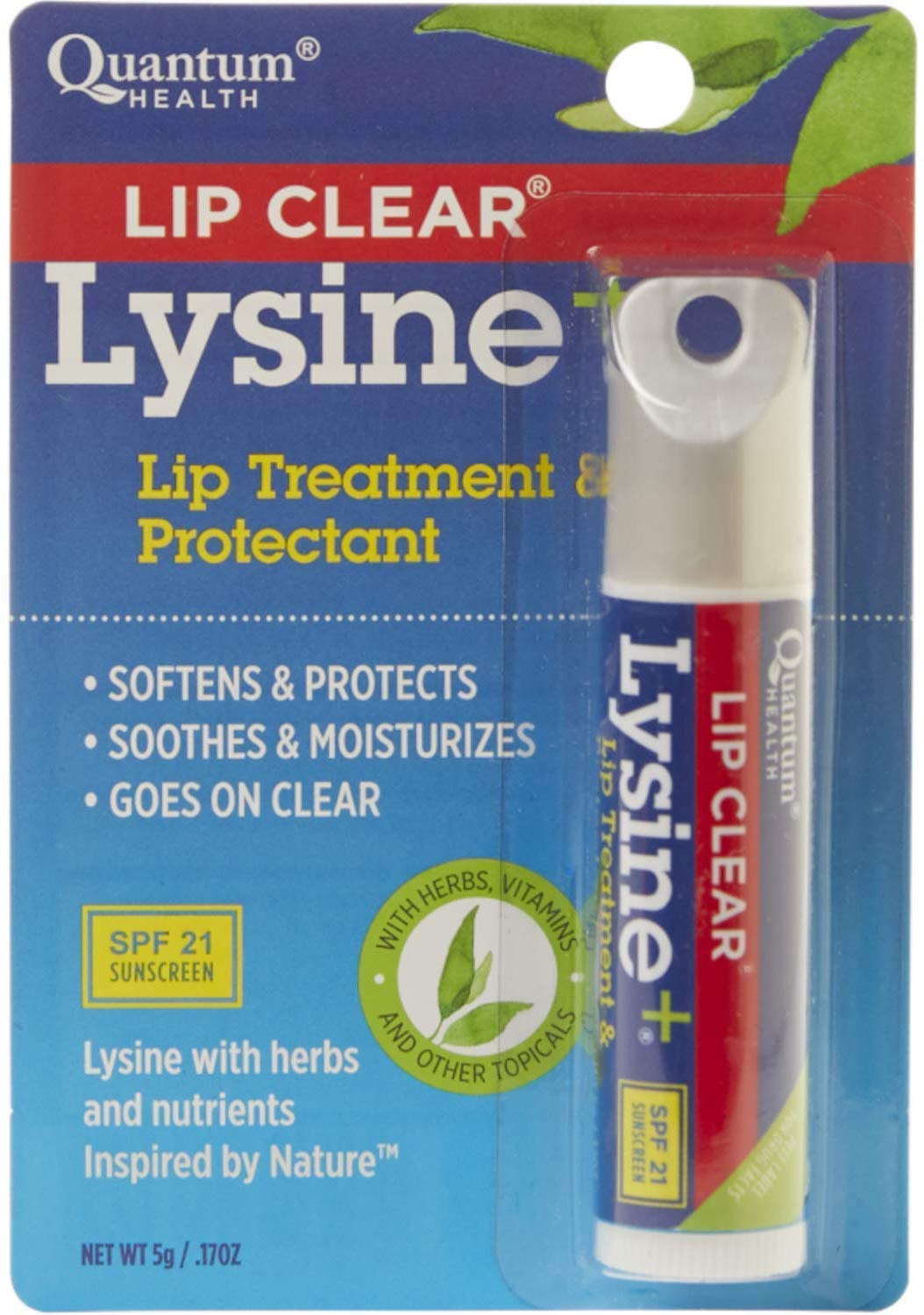 Quantum Lysine+ Coldstick SPF 21 pack de 3, vue de face