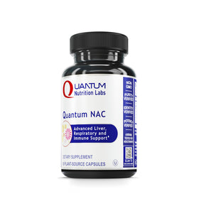 Quantum Nutrition NAC 300mg capsules végétales, vue de face