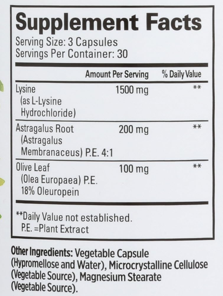 Quantum Super daily wellness Capsules, étiquette avec ingrédients et dosage