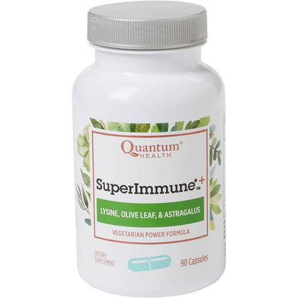 Quantum Super daily wellness Plus Lysine 90 vegicaps vue de face