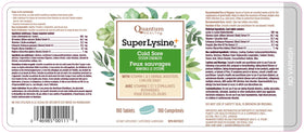 Quantum Super Lysine 180 comprimés, emballage