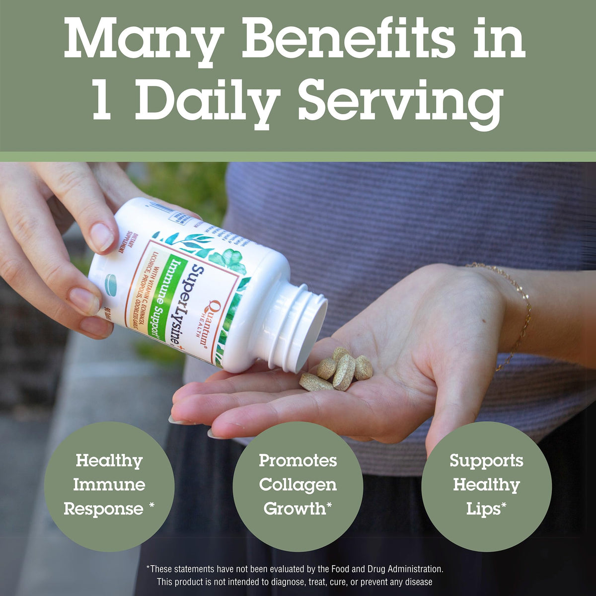 Quantum SuperLysine+ 1500mg ingrédients listés