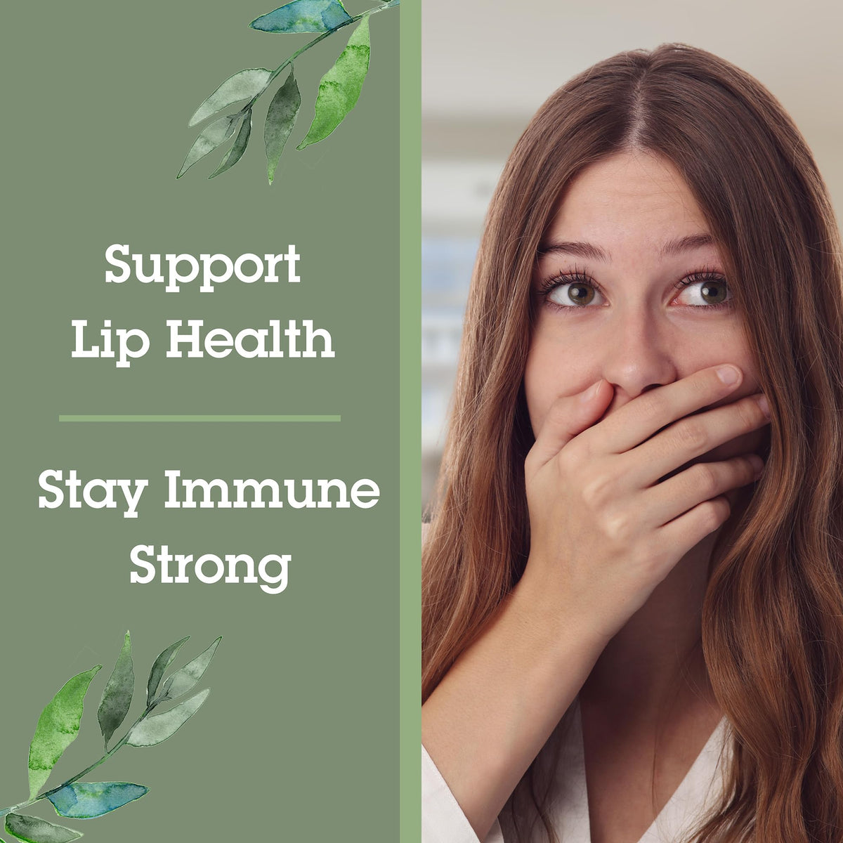 Quantum SuperLysine+ 1500mg L-lysine comprimés en gros plan