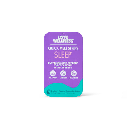 Quick Melt Strips Love Wellness boîte de 32 unités