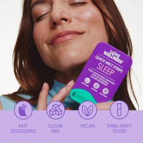 Quick Melt Strips Love Wellness composition détaillée