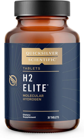 Quicksilver Scientific H2 Elite comprimés d'hydrogène moléculaire vue de face