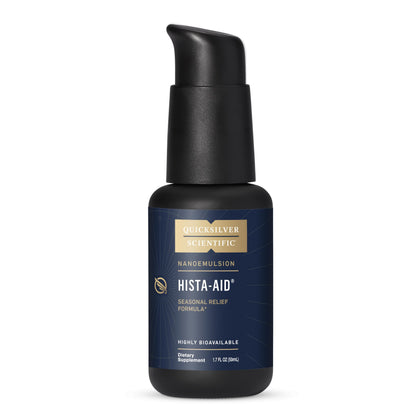 Quicksilver Scientific Hista-Aid 50ml bouteille vue de face