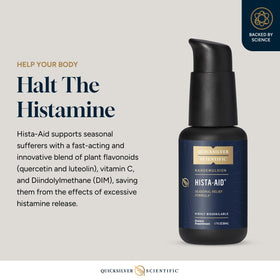 Quicksilver Scientific Hista-Aid 50ml vue de côté