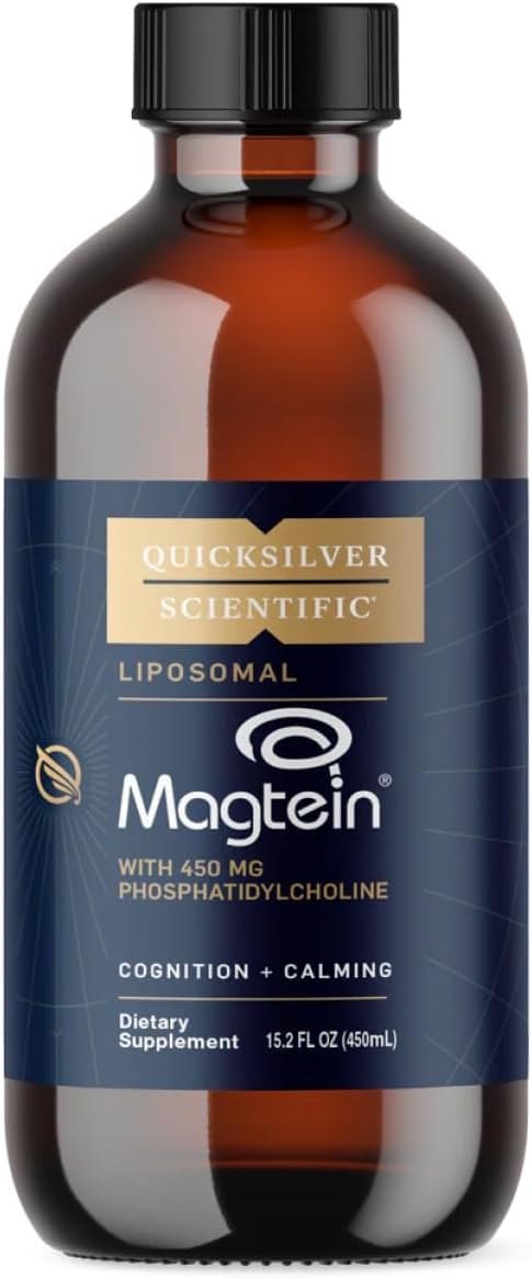 Quicksilver Scientific Liposomal Magtein 1000mg flacon de 780g