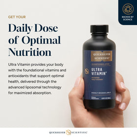 Quicksilver Scientific Liposomal Ultra Vitamin 100ml cuillère doseuse