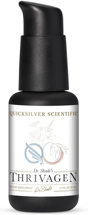 Quicksilver Scientific Thrivagen 50ml élixir de résilience féminine, vue avant