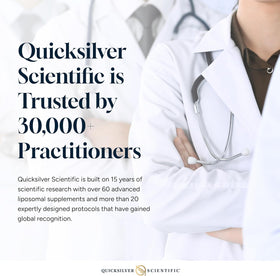 Quicksilver Scientific Ultra Binder 120g, préparation dans un verre d'eau