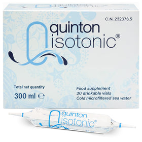 Quinton Isotonique 30 ampoules 30 ml vue de face