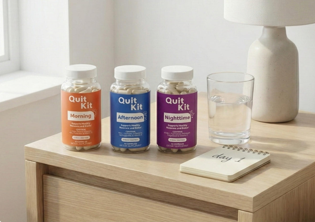 Quit Kit Complément Alimentaire 21 Jours - Capsules pour l'après-midi
