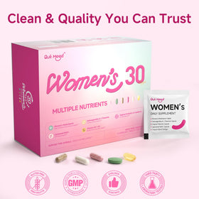 Quit mood Multivitamine Femme 30+ vue de l'arrière