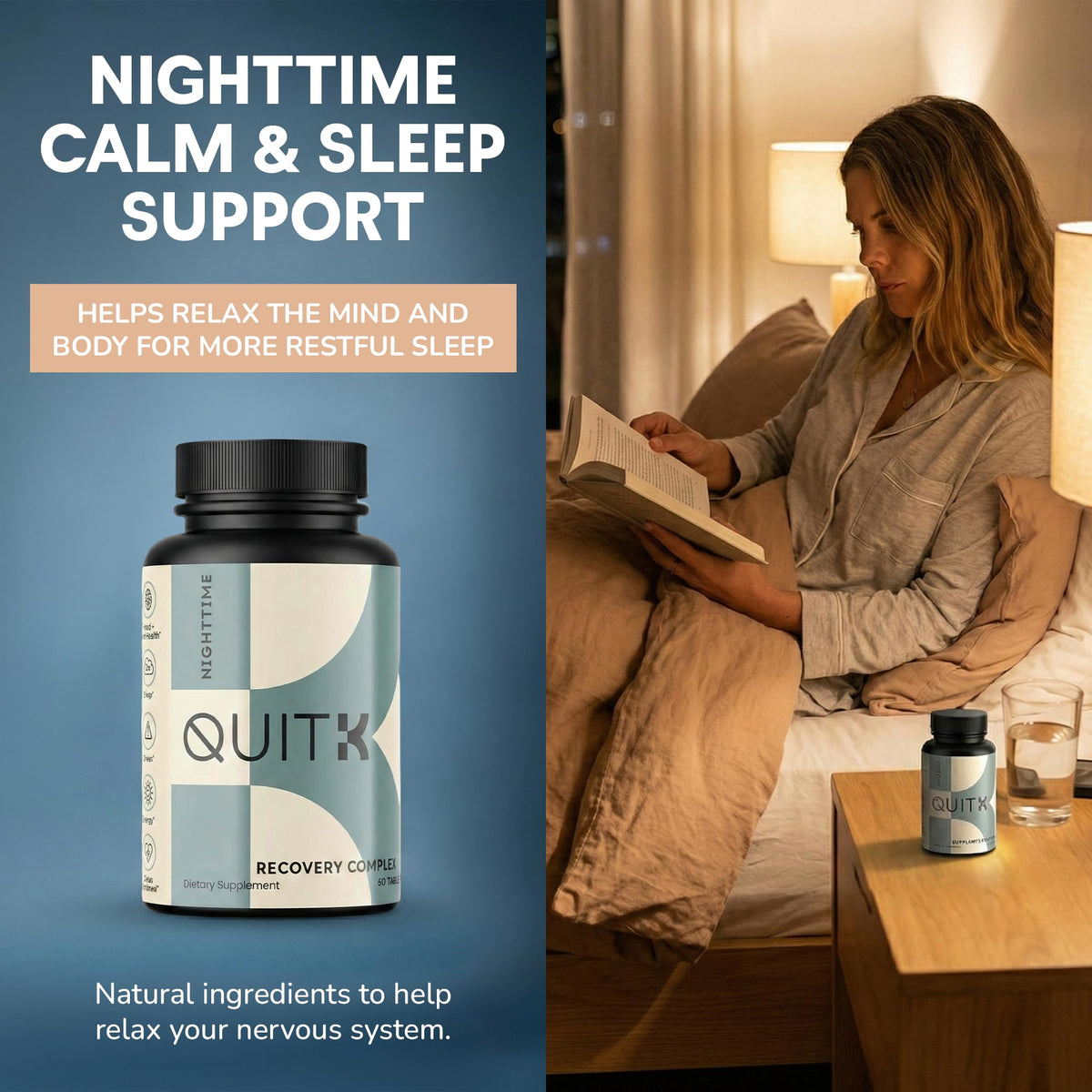QuitK Complex de Récupération capsules sur une table