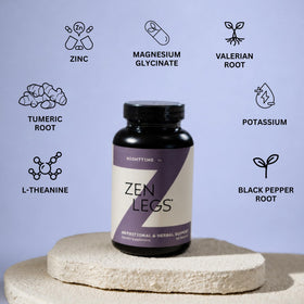 QuitK Zen Legs - tableau des valeurs nutritionnelles