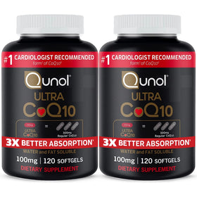 Qunol CoQ10 100mg gélules molles en flacon