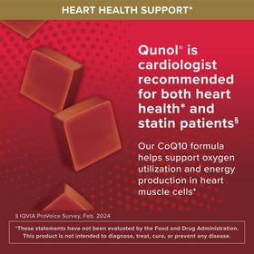 Qunol CoQ10 200mg Chews avec une étiquette indiquant 200mg
