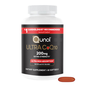Qunol CoQ10 200mg gélules molles avec emballage
