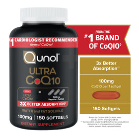Qunol CoQ10 Ultra 100mg description et mode d'emploi