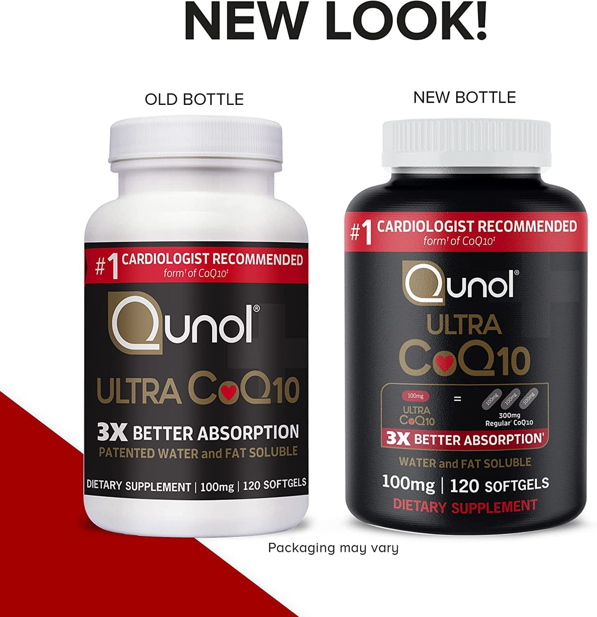 Qunol CoQ10 Ultra 100mg gélules ouvertes