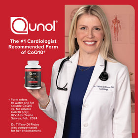 Qunol CoQ10 Ultra 100mg gélules sur table