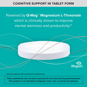 Qunol Magnésium L-Thréonate 2000mg comprimés prêts à être pris