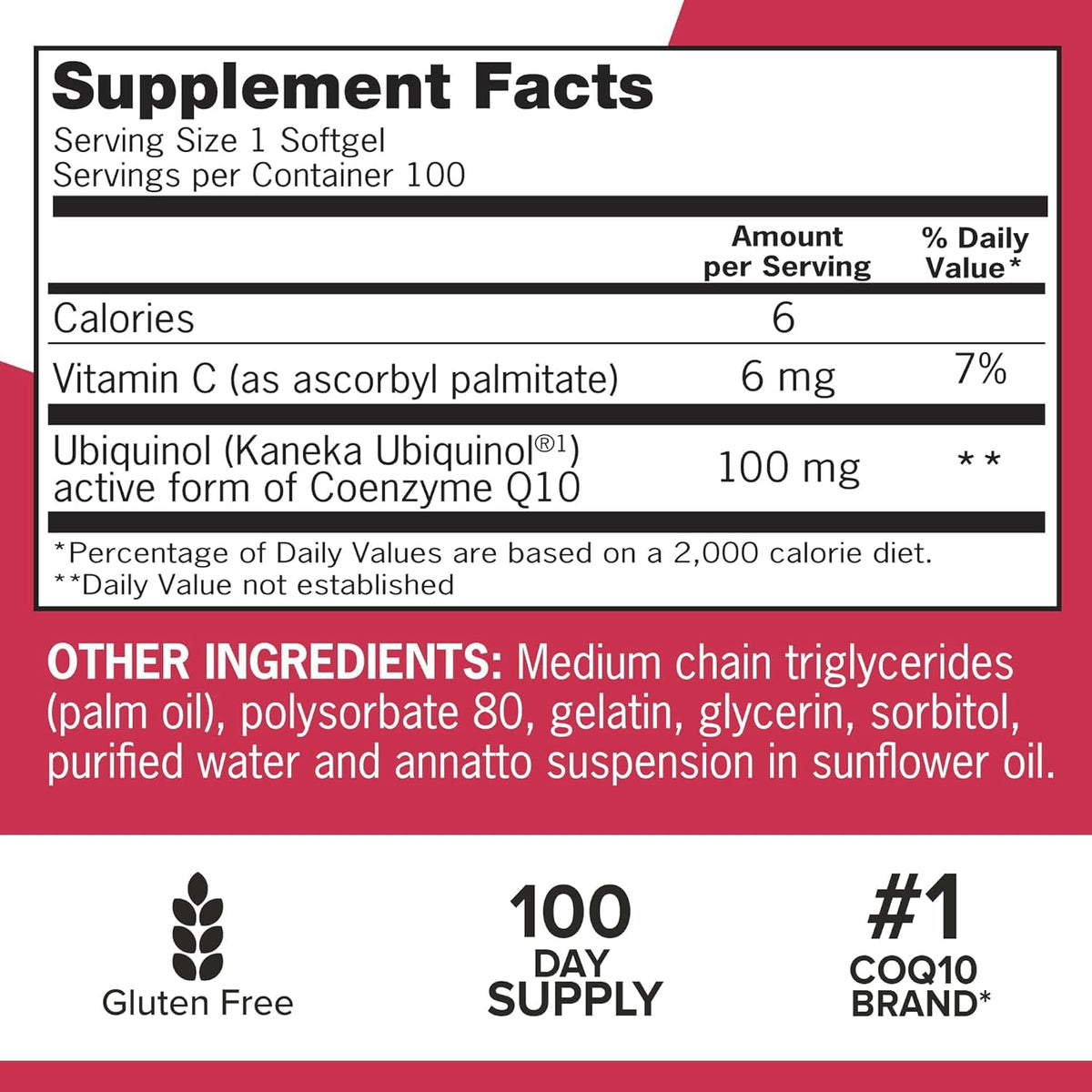 Qunol Ubiquinol CoQ10 100mg ouverture de la boîte
