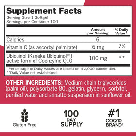 Qunol Ubiquinol CoQ10 100mg ouverture de la boîte