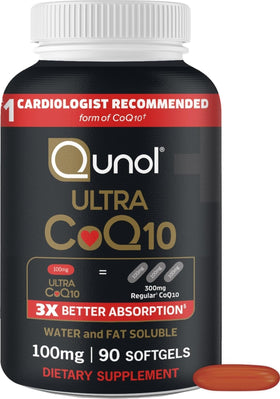 Qunol Ultra CoQ10 100mg boîte vue de face