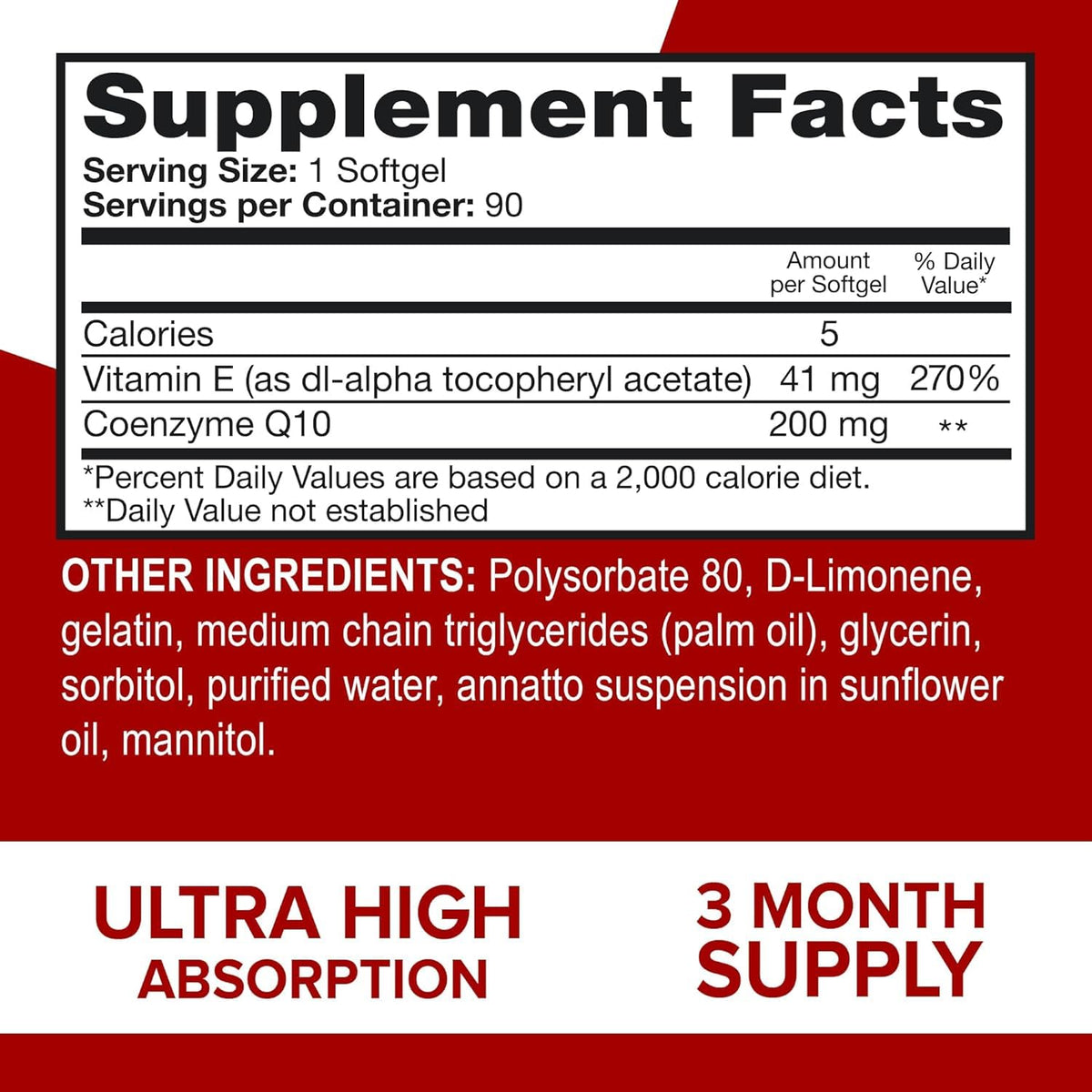 Qunol Ultra CoQ10 200mg gélules avec une cuillère de complément