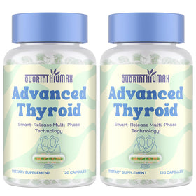 Quorinthiumax Complément Alimentaire Thyroïde Femmes 120 Capsules vue de face
