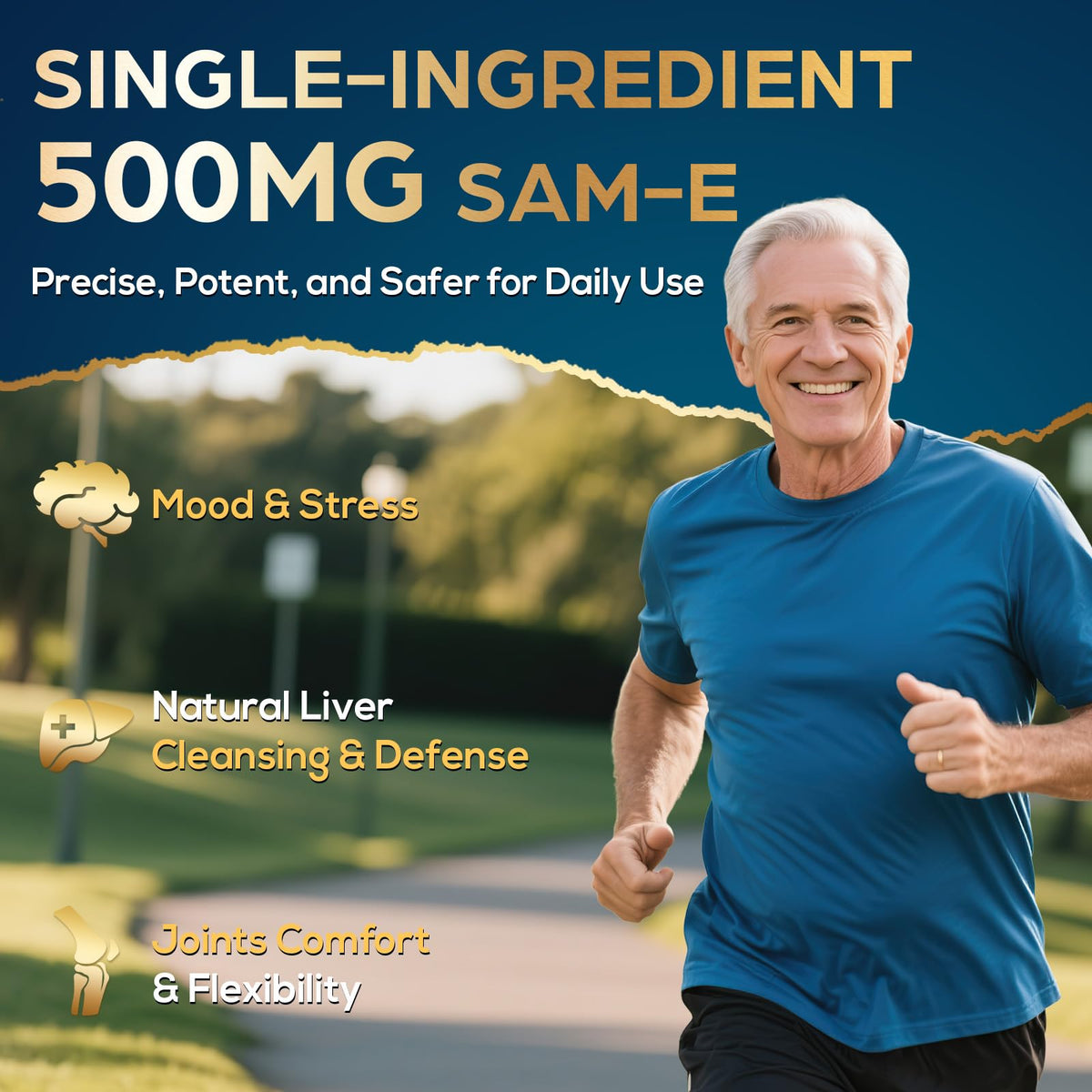 Quorinthiumax SAM-e 500mg gélules avec dosage