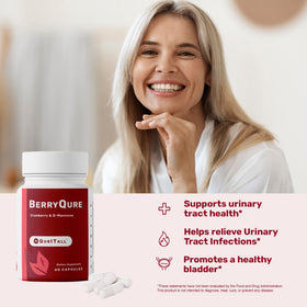QurItAll BerryQure capsules sur fond blanc