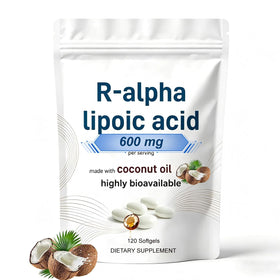 QVG Acide R-Alpha Lipoïque 120 gélules, vue de l'avant