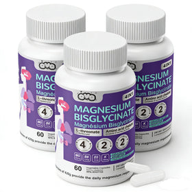 QVQ Magnésium Bisglycinate 180 capsules vue de face