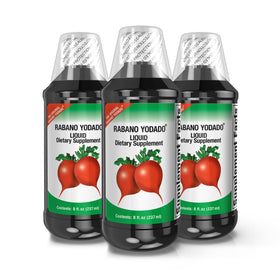 Rabano Yodado Complément Alimentaire Iode 8 fl oz pack de 3
