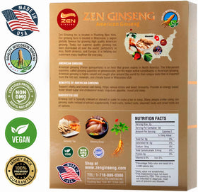 Racine de ginseng Zen Ginseng dans une main