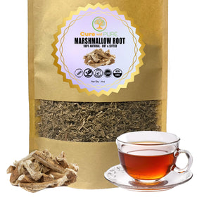 Racine de guimauve bio wid Pure 109g vue avant avec sachet refermable