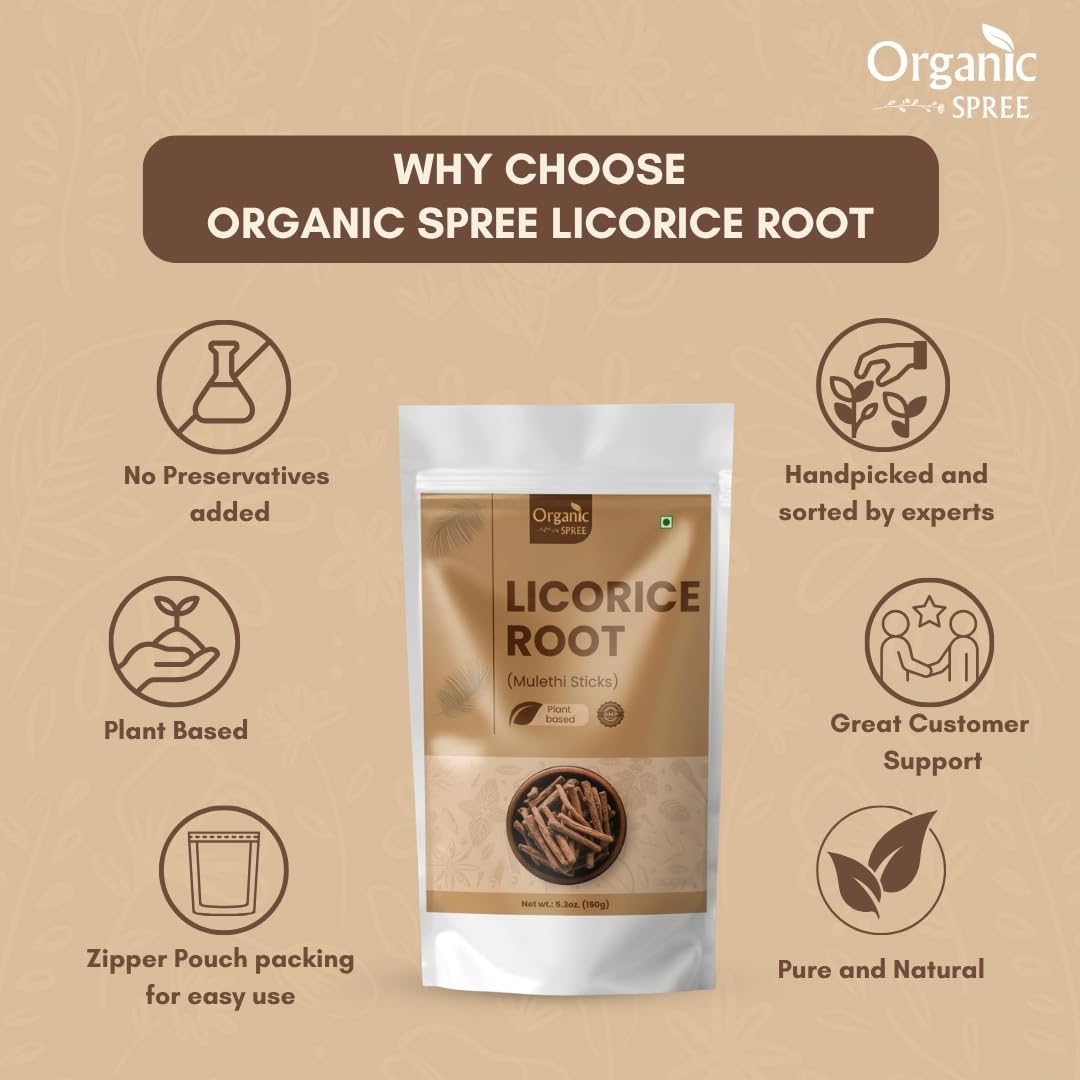 Racine de Réglisse ORGANIC SPREE dans un bol en céramique