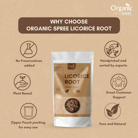Racine de Réglisse ORGANIC SPREE dans un bol en céramique