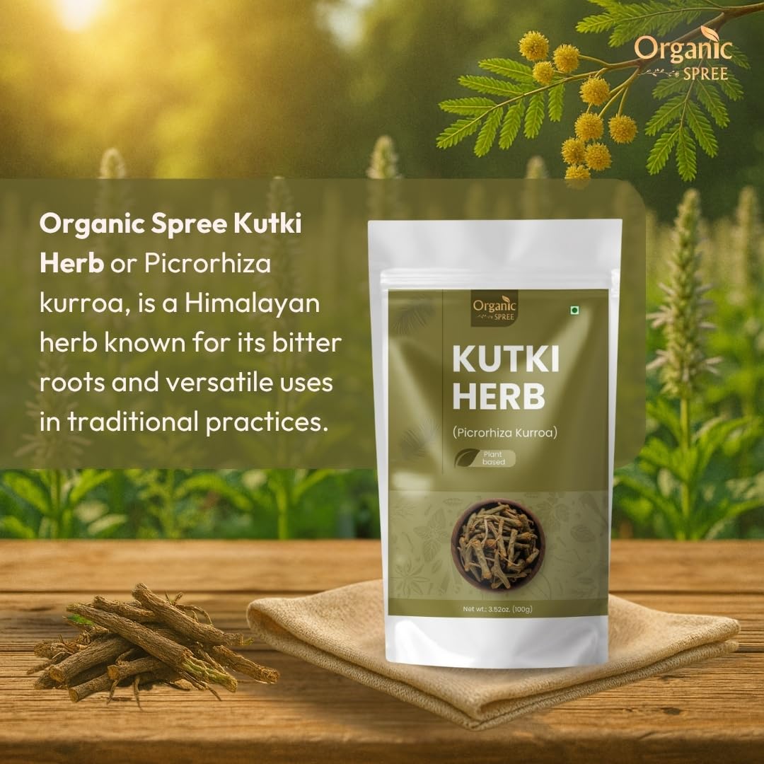 Racine Kutki ORGANIC SPREE 100g dans un bol en bois