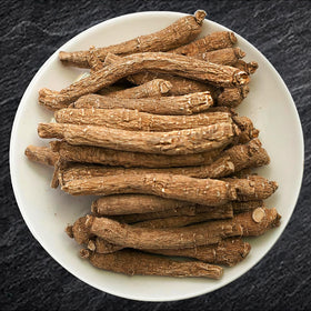 Racines de ginseng américain Zen Ginseng, vue de près